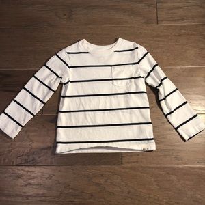 Gap Kids Long sleeve 4T White/Blue Stripes